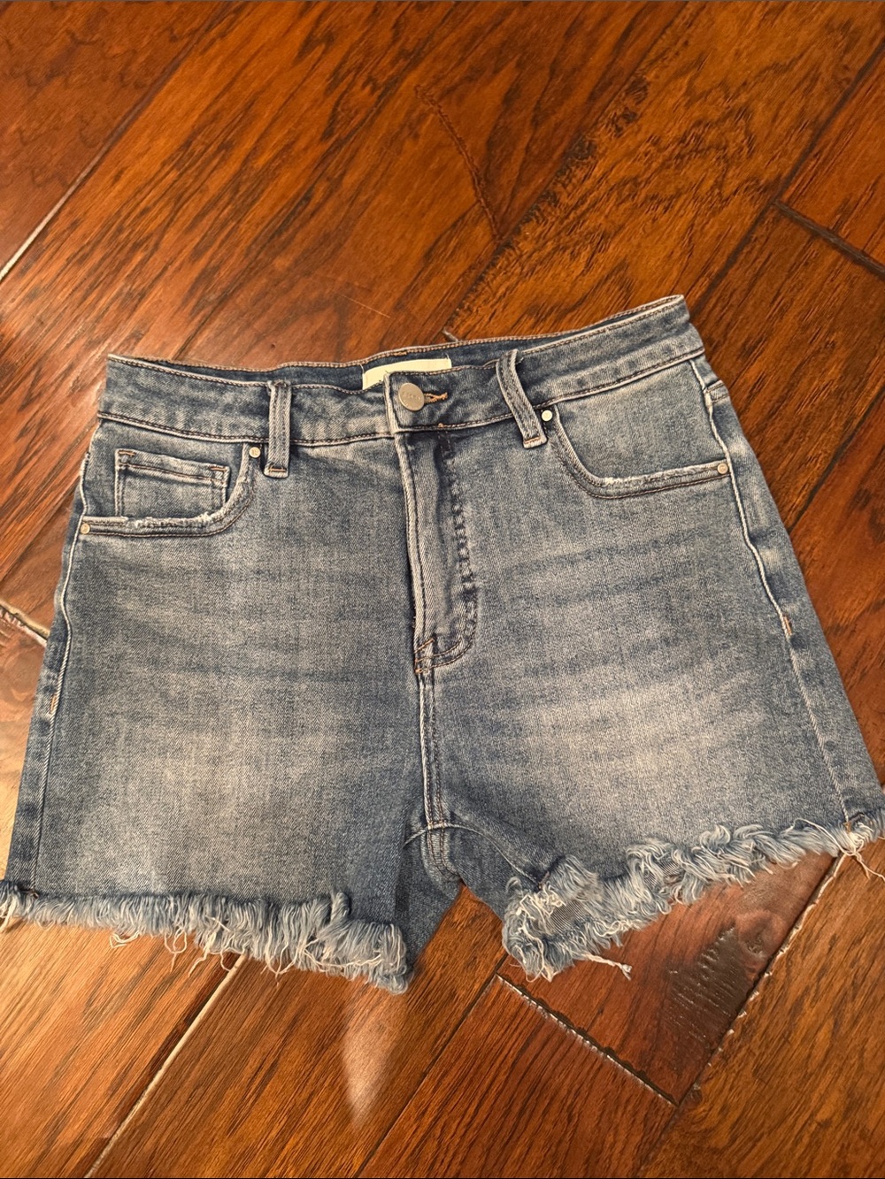 Risen Jeans High Rise Tummy Control Shorts size medium